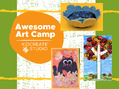 Awesome Art Camp (4-9 Years)