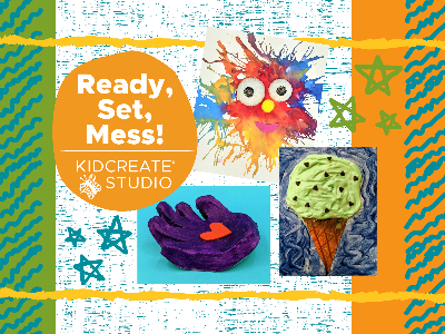  Little Mess Makers Weekly Class with Kidcreate Studio (Ages 18 months- 6 Yrs)